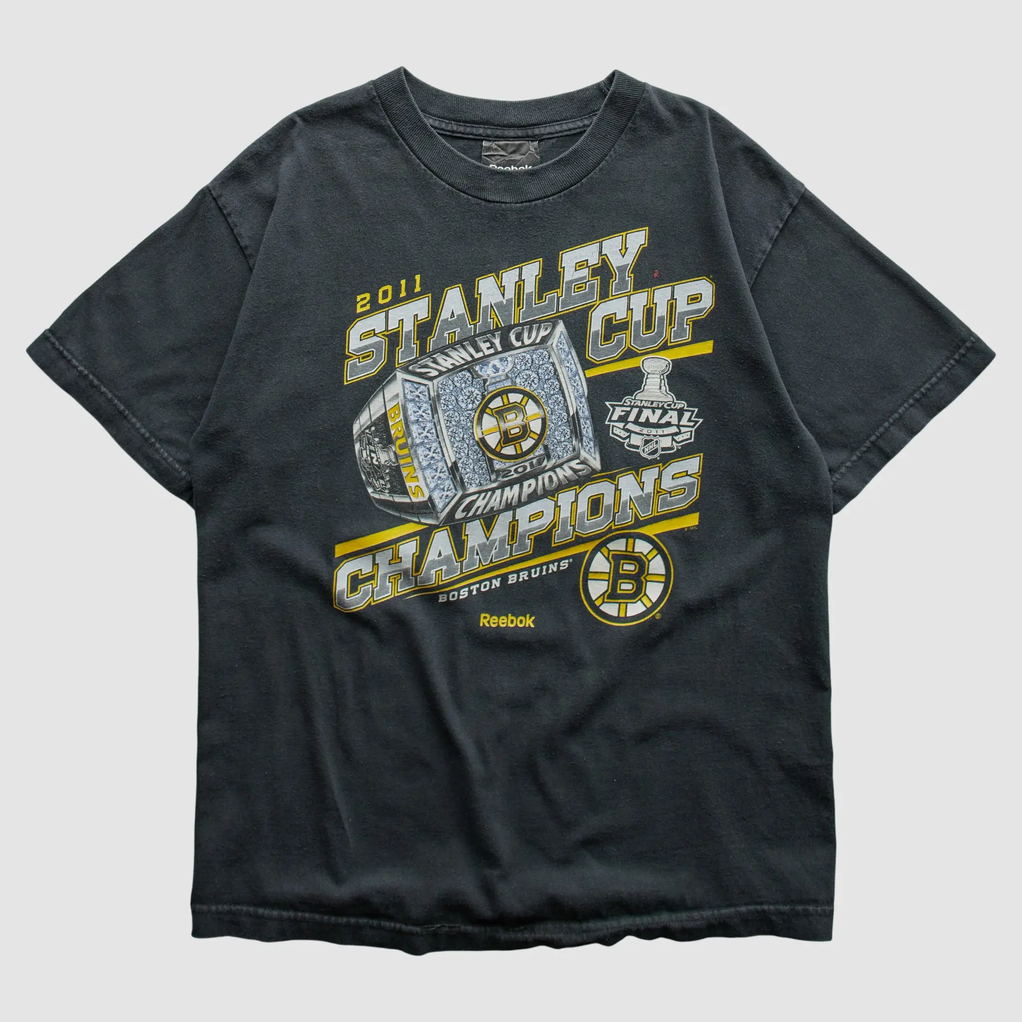 Boston Bruins Reebok 2011 T-Shirt - Black -  S