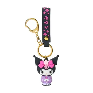 Kuromi Signature Keychain (Kimono Series)
