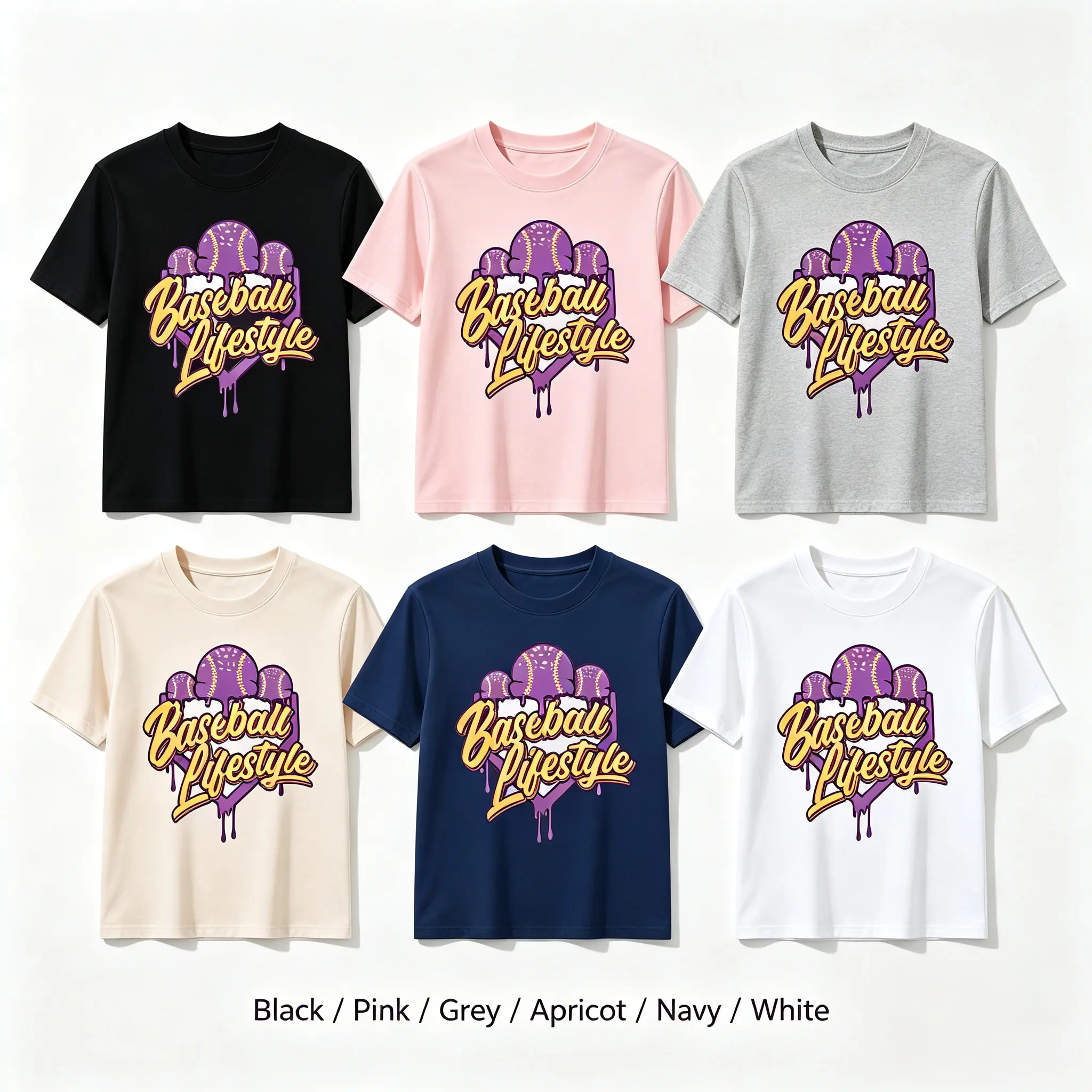 Graffiti Baseball Lifestyle Graphic T-Shirt for Men, Women, Unisex Couples – Matching Tees, Casual Short Sleeve Tops
