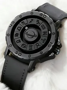 Men's Magnetic Watch with Unique Mirrorless Design, Magnet Bead Pointer, Casual Style, Daily Wear, Perfect Gift for Holidays/birthdays