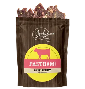 All-Natural Beef Jerky - Pastrami