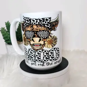 Moo Cow Ceramic Coffee Cup - Perfect Drinkware for Coffee and Tea Lovers