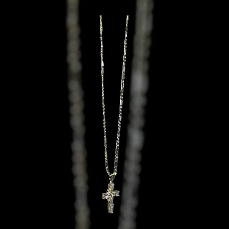 Introducing our brand new white virgencita cross necklace