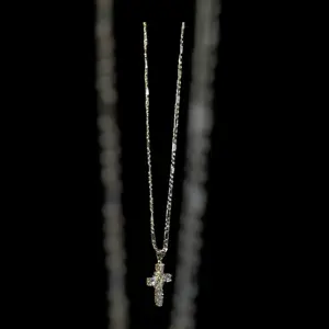 Introducing our brand new white virgencita cross necklace