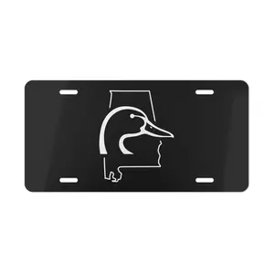 Alabama Ducks Unlimited License Plate Hunting Waterfowl Conservation Tag