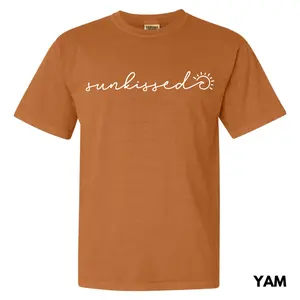 Script Sunkissed Comfort Colors T-Shirt 'NLB'