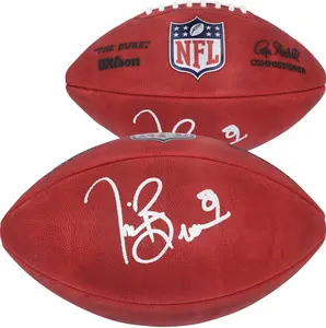 Tim Brown Oakland Raiders Autographed Duke Full Color Football - Fanatics Authentic Certified