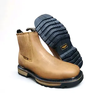 Arango Work Boot Slip Resistant SHOCK ABSORBING Outsole Duel Density Flex Zone Botin Trabajo