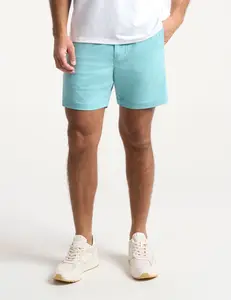 Khaki Shorts - Nile Blue