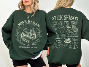 Vintage Stick Season Sweatshirt, Retro Noah Kahan Tour Sweatshirt, Noah Kahan Merch, You're Gonna Go Far Sweatshirt