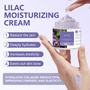 Lilac Body Cream, Cloud Texture Moisturizer, 8 Hour Natural Scent, Hydrating & Non Sticky, Soothing Care for All Skin Types