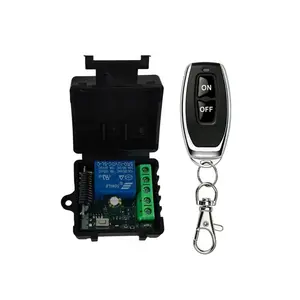 433mhz Wireless Remote Control Relay Receiver Module, Dc12v 1ch Transmitter & Receiver, Electric Lock Door Access Lighting Controller