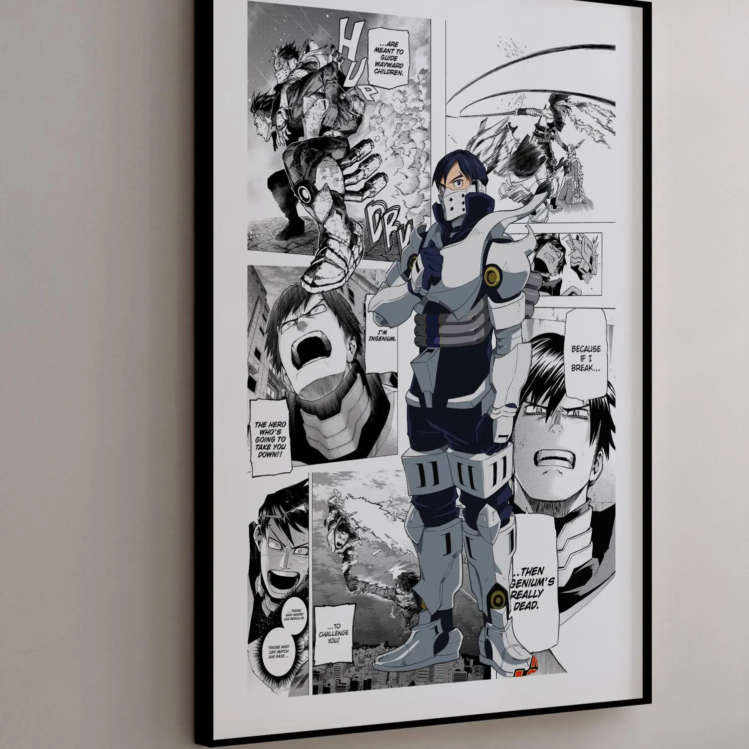'Ingenium ' Tenya Ida - Curated Manga Panels.