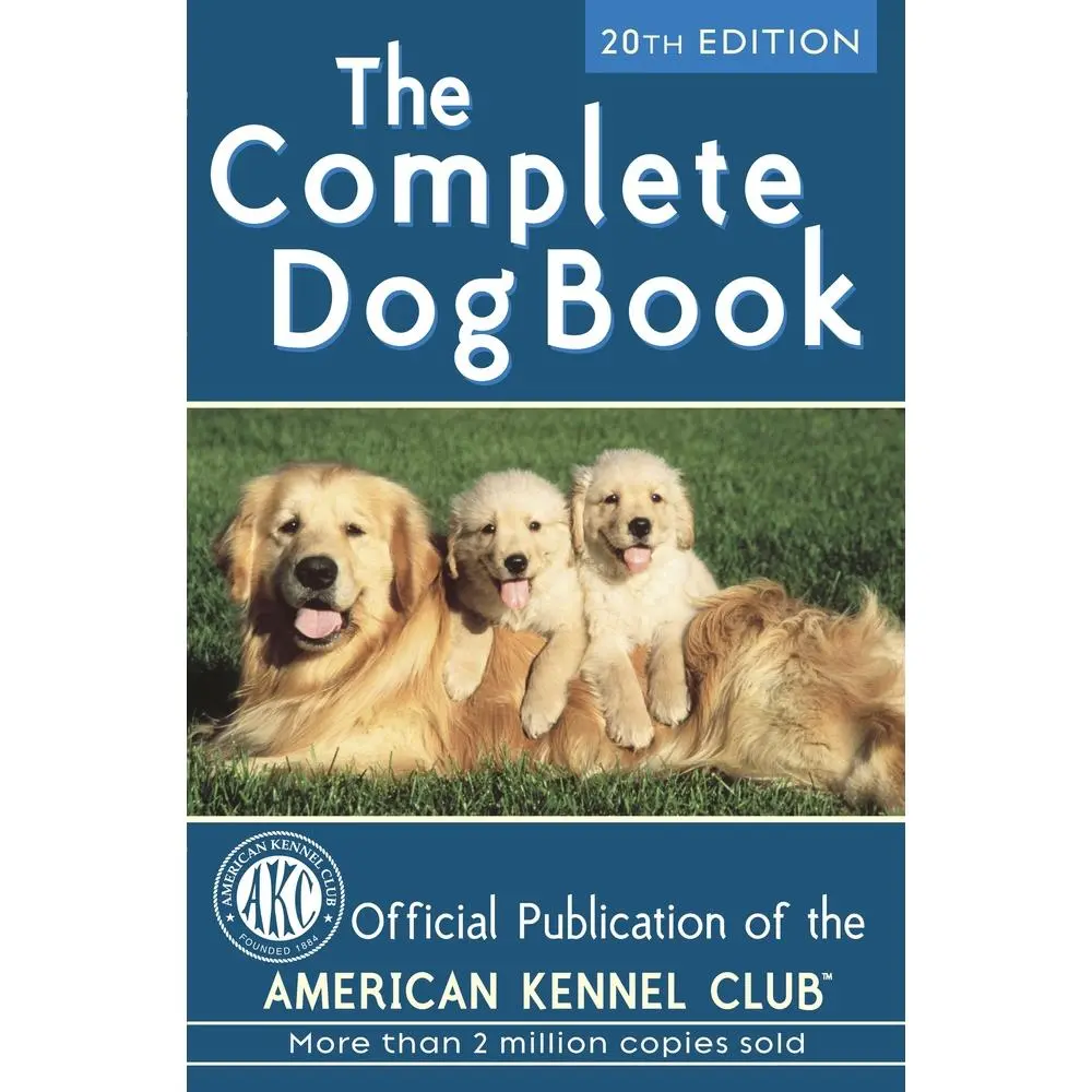 USED Book - The Complete Dog Book: 20th Edition by American Kennel Club (Hardcover) - english