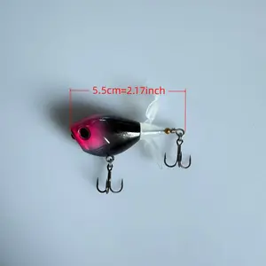 Large brand replica, popular, 1pcs, mini surface propeller tractor, lure bait, fake bait, window period, specially designed for fishing perch