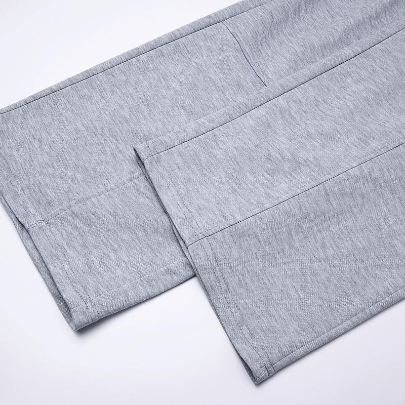 Men's Baggy Sweatpants, Loose Fit Casual Drawstring Elastic Waist, Wide Leg Joggers Trousers with Pockets, Comfortable Daily Wear, Sports Bottoms