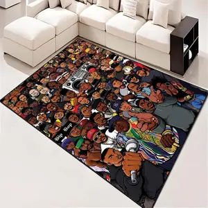 [NEW ARRIVALS] Hiphop Rug, Legends Rug, Rappers Rug, Music Rug, Rap Stars Collage Rug, Music Room Rug, Kids Room Rug, Elegant Rug, Gif For Him,Rugs Mat Rug