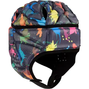 Rugby Headguards, Soft Football Helmet, Youth 7v7 Rugby Helmet Soft Padded Headgear Rugby Helmet Headguard Autism Special Needs Head Protection for Adults Kids