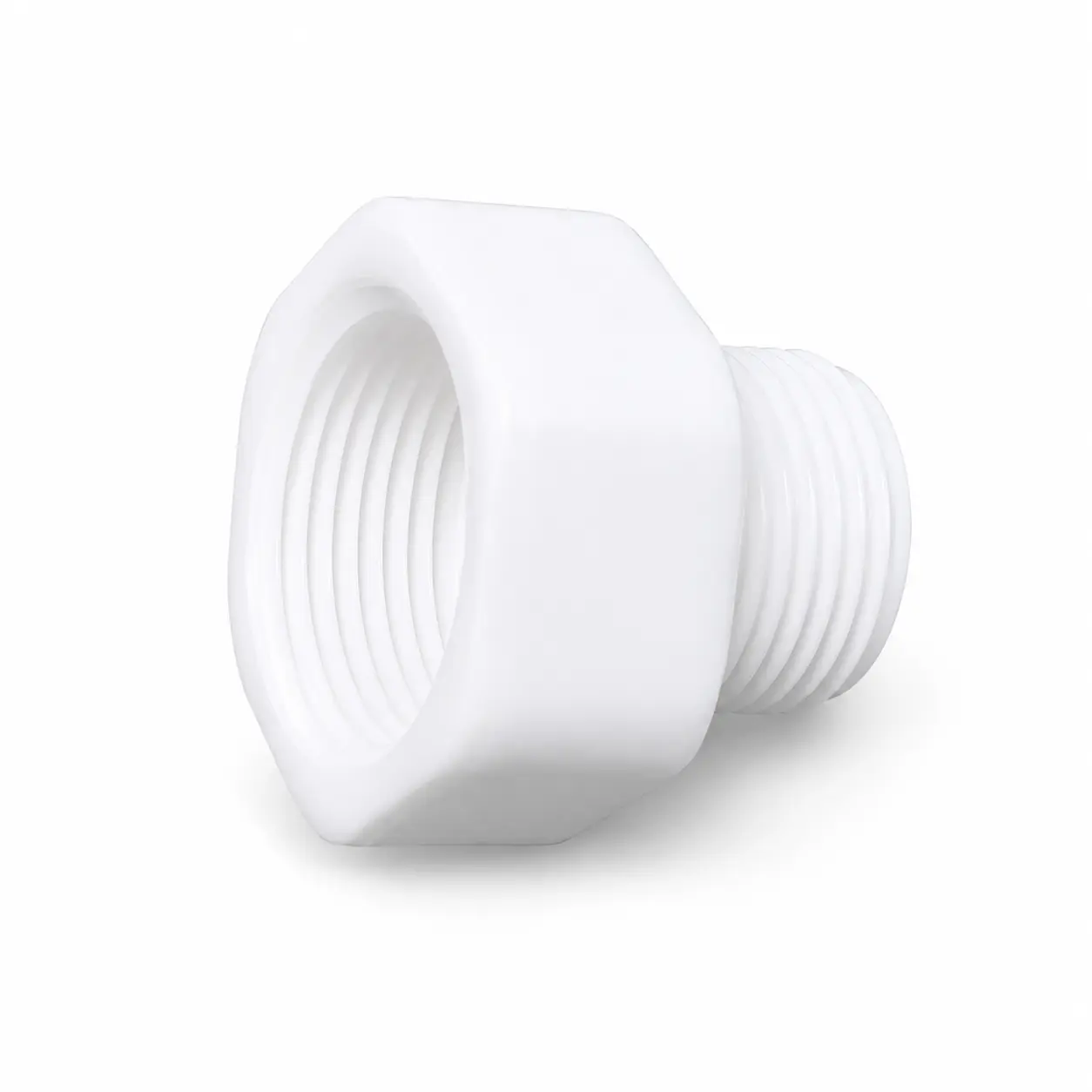 3/4" Female to 1/2" Male Thread Hose Adapter, Leakproof Screw-On Garden Water Connector, Durable Plastic Faucet Converter with Easy Install for Outdoor Watering & Garden Use