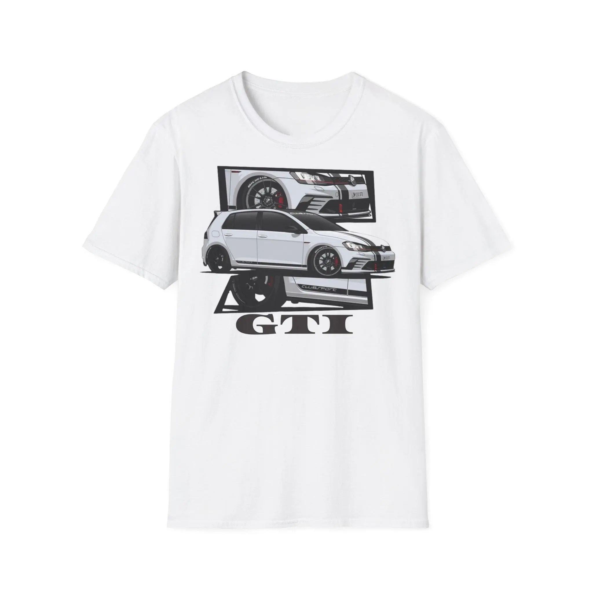 VW Golf GTI Club Sport T-Shirt, Sweatshirt, Hoodie – VW Racing Car Tee – Automotive Streetwear – Performance Car Shirt – Gift for Car Enthusiasts