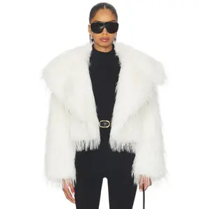 Adrienne Landau Lilith Jacket in Snow White