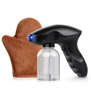 SERFORY Spray Tan Machine, Spray Tan Gun for At Home Spray Tan Travel Beach Salon DIY Mobile Use, Portable & Cordless Spray Tan Gun Machine, Lightweight & Even Atomization, One-Touch Operation, Type-C Charge