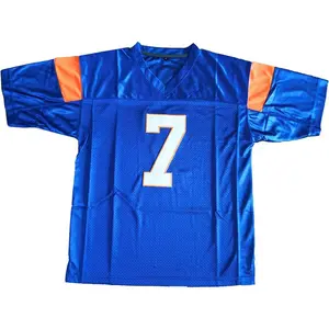Blue Mountain State 7 Alex Moran Football Jersey Blue White