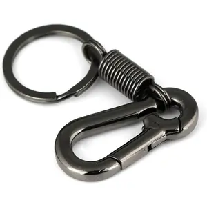 Vintage-Inspired Carabiner Keychain - A Strong & Stylish Way to Keep Your Keys Handy!