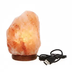 Himalayan Rock Salt Lamp Soothing Soft Light