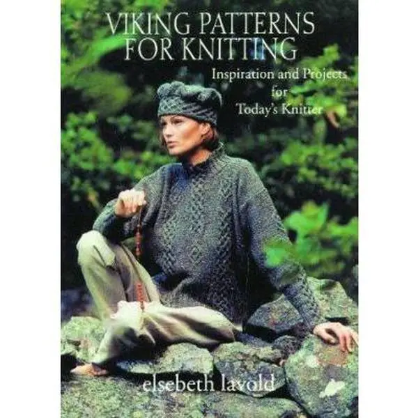 USED Book - Viking Patterns for Knitting: Inspiration and Projects for Today's Knitter by Elsebeth Lavold (Hardcover) - english