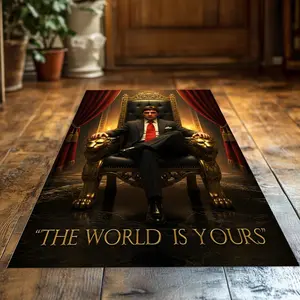 Scarface Rug, Movie Rug, Tony Montana Rug, Gangster Rug, Classic Film Rug, Statement Rug, Cool Rug, Living Room Carpet,Mafia Rug