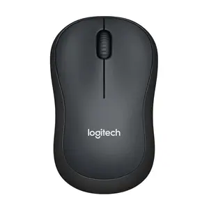Logitech M220 Silent Wireless Mouse, Black/Charcoal