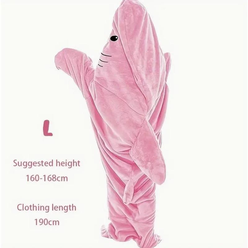 Shark Blanket Hoodie Onesie Sleeping Bag Cozy Costume For Family Loungewear Shark Pajama Comfort Overalls Womenswear Clothing