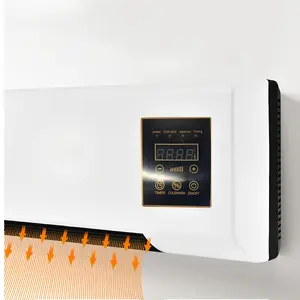 Wall-mounted air conditioner for bedroom and living room | Natural cool air in summer, warm air in winter, square shape