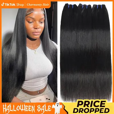 Traditional Quick Weave Middle Part TikTok Shop
