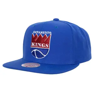 Mitchell & Ness Ryl Bl NBA Sacramento Kings Team Ground 2.0 HWC Snapback
