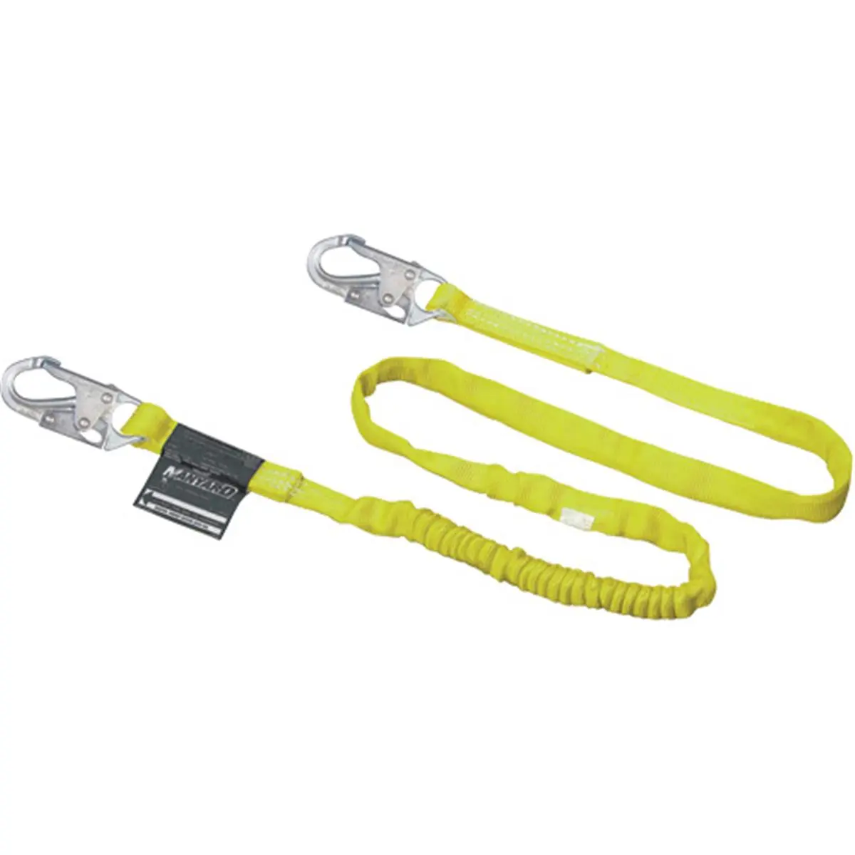 212 MAIN Miller 493-216WLS-Z7 Maynard Fall Protection Safety Gear, 6 ft YL, Heavy-Duty Steel Snap Hooks, Locking Snaps, Built-In Shock Absorber