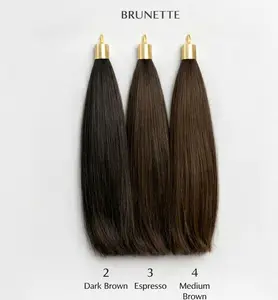 100% Virgin Human Hair – Brunette
