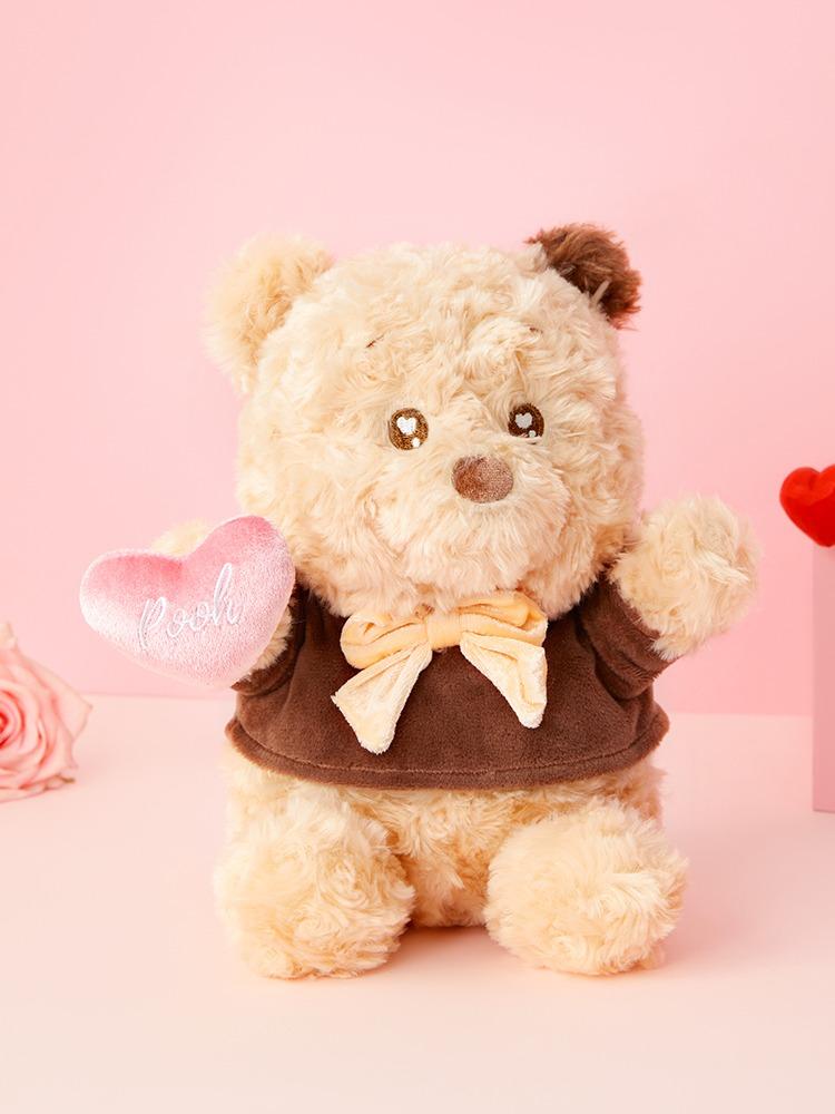 Disney Stitch Winnie Series No.10 Chocolate Costume Sitting Plush Doll - Comfortable Plush Toys, Valentine's Day Gift Disney Stitch Winnie Series No.10 Chocolate Costume Sitting Plush Doll - Comfortable Plush Toys, Valentine's Day Gift