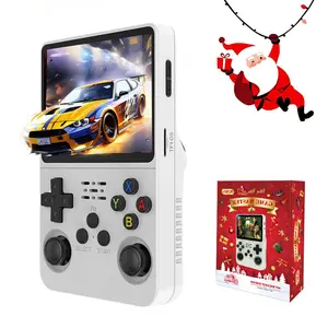 R36S Handheld Game Console 3.5 Inch IPS Screen, Linux System, 32GB & 64GB Extra Large Memory, Portable, Travel Essentials Protection
