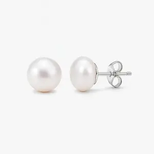 Pearl Stud Earrings