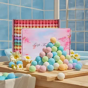 Bath Bombs for Women, 154pcs/box Individually Wrapped Handmade Bubble Bath Fizzes, Rich in Essential Oils, Best Gifts for Women, Mom, Wife, Girlfriend, Sister