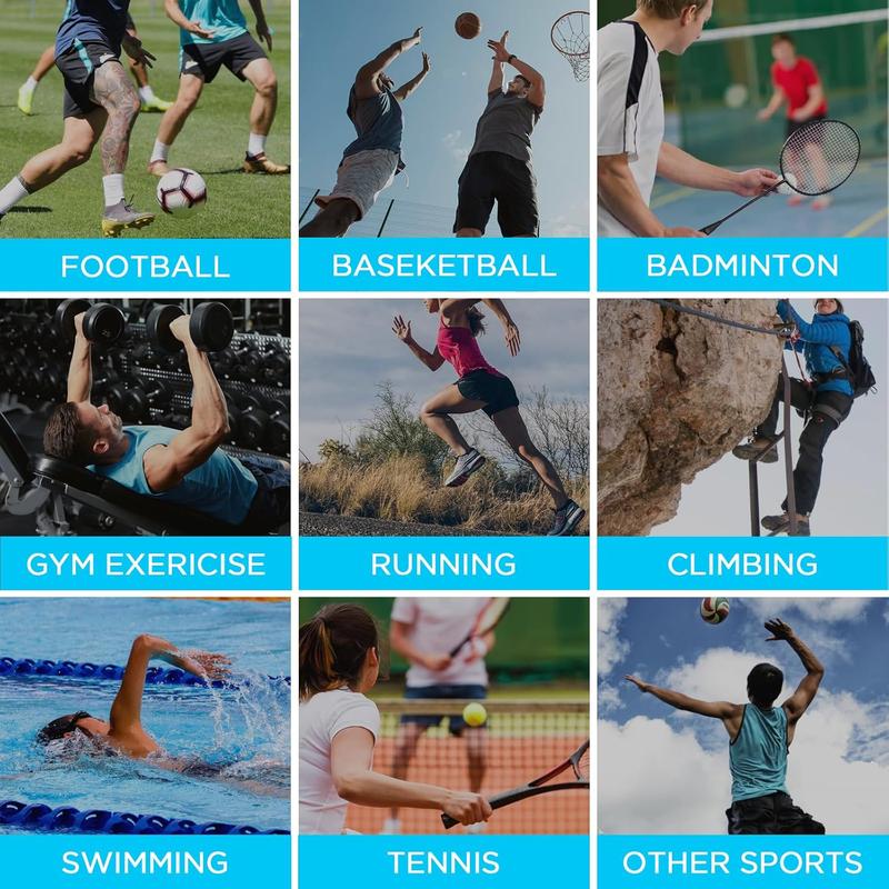 OK TAPE PRO Original Kinesiology Tape Pre-Cut Strips, Latex Free Elastic Athletic Tape Roll, 2in×16ft 2Rolls,Pink+White