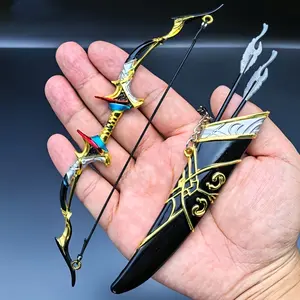 New Ancient Style Mini Bow Arrow Set, Keychain Design, Ideal for Outdoor Enthusiasts & Collectors, Perfect Collectible Miniature Desktop Decoration Gift