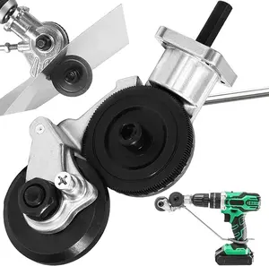 2026 Turn Your Ordinary Drill into a Precision Sheet Metal Cutter with This Heavy-Duty Nibbler Attachment – Effortlessly Cut Through Metal Materials with Clean, Burr-Free Edges for Your Most Demanding DIY Projects and Professional Fabrication Jobs