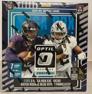 (5) 2025 Optic Megabox Break (SEALED)