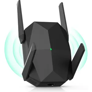 2026 AX3000 WiFi 6 Extender Signal Booster, Multi-Link Connectivity Internet Extender WiFi Booster for , Dual Band Long Range WiFi Repeater, Up to 19000 Sq. Ft., (Black)