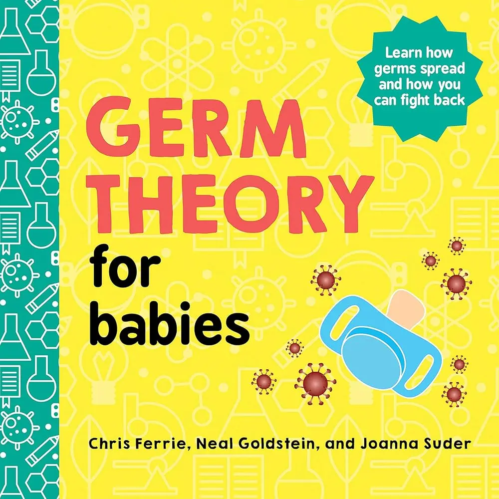 Baby University Germ Science Learning Book for Babies, Children's Picture Book, Learning Books