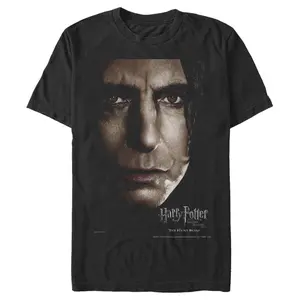 Men's Harry Potter Snape Hunt Begins Poster T-Shirt