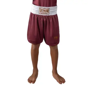 Venum Classic Youth Boxing Shorts - Burgundy